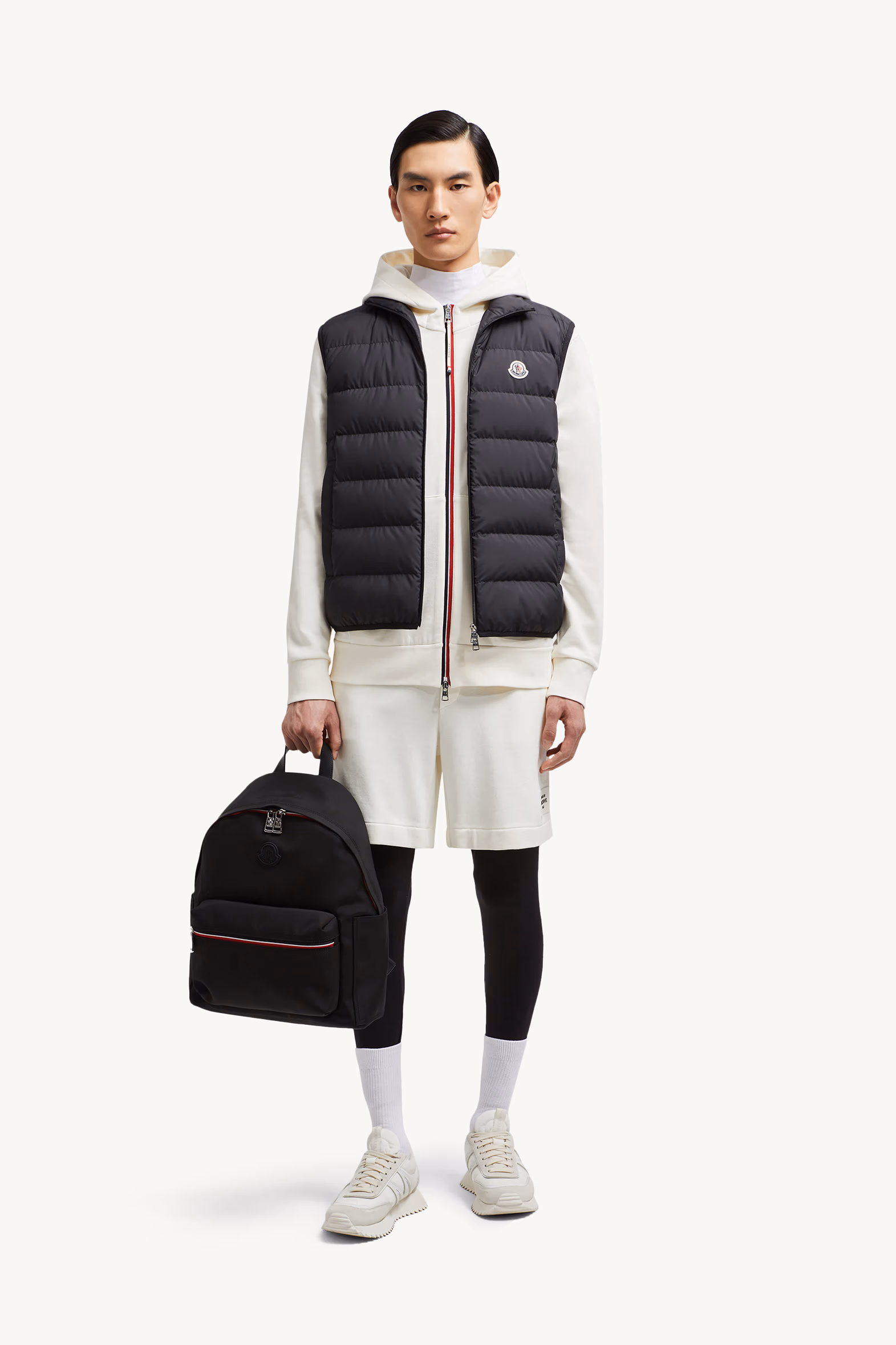 Contrin Down Vest Men Black Moncler